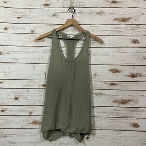 Adam by Adam Lippes Racerback Tank - Taupe - 6
